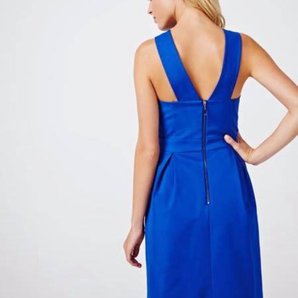 Royal blue dress